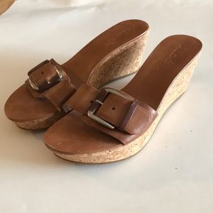 Aldo Wedge Sandals Size 9